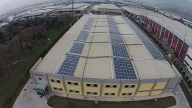 Manisa 252 kWp Çatı Projesi